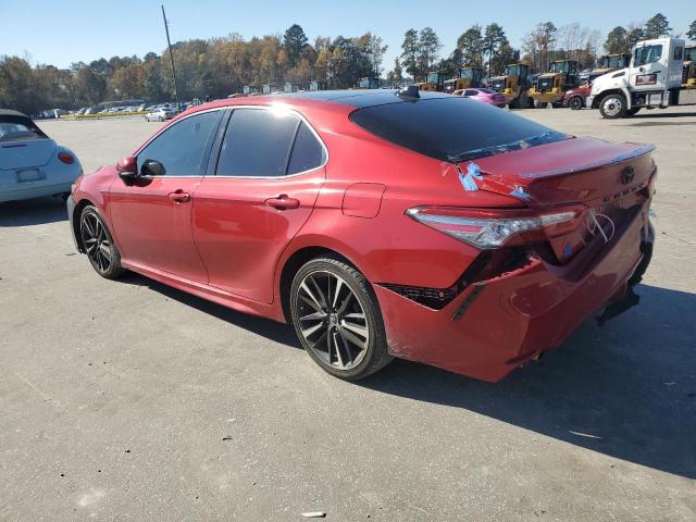 4T1B61HK0KU276608 - 2019 TOYOTA CAMRY XSE RED photo 2