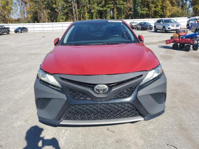 4T1B61HK0KU276608 - 2019 TOYOTA CAMRY XSE RED photo 5