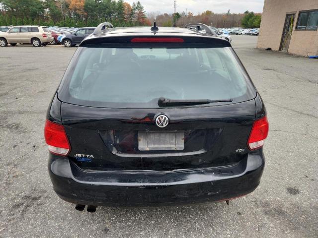 3VWML7AJ6CM712682 - 2012 VOLKSWAGEN JETTA TDI BLACK photo 6