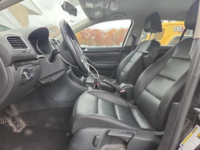 3VWML7AJ6CM712682 - 2012 VOLKSWAGEN JETTA TDI BLACK photo 7