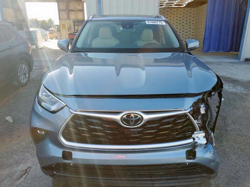 5TDGZRAH4LS017009 - 2020 TOYOTA HIGHLANDER XLE Mavi fotoğraf 5