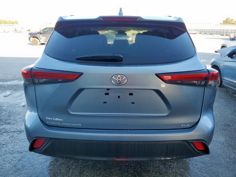 5TDGZRAH4LS017009 - 2020 TOYOTA HIGHLANDER XLE Mavi fotoğraf 6