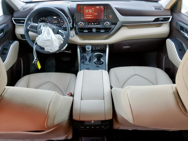 5TDGZRAH4LS017009 - 2020 TOYOTA HIGHLANDER XLE Mavi fotoğraf 8