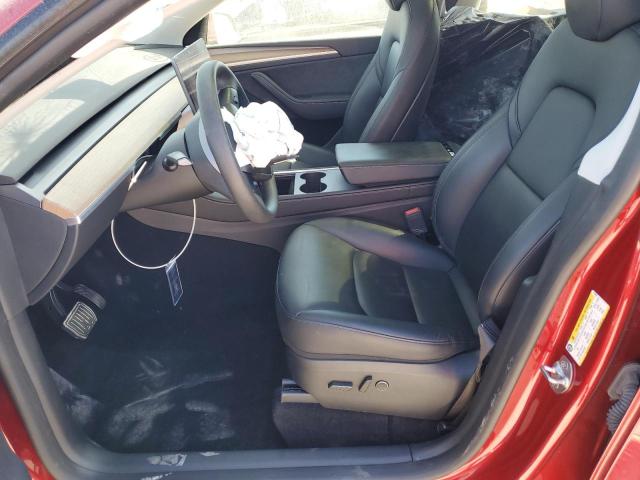 7SAYGDEE1RA235368 - 2024 TESLA MODEL Y 红色 照片 7