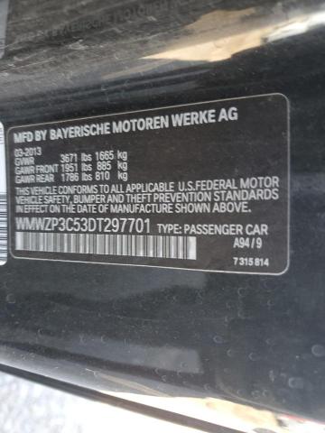 WMWZP3C53DT297701 - 2013 MINI COOPER S 黑色 照片 12