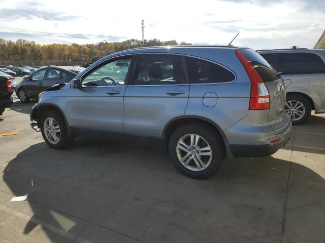 5J6RE4H76AL058917 - 2010 HONDA CR-V EXL BLUE photo 2