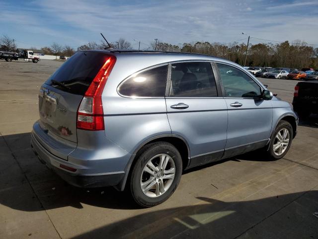 5J6RE4H76AL058917 - 2010 HONDA CR-V EXL BLUE photo 3