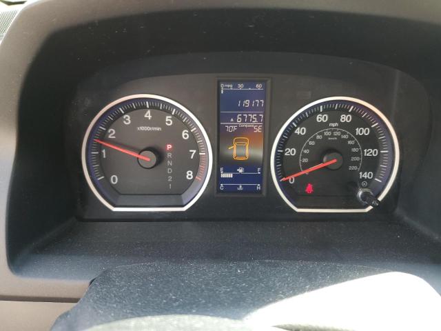 5J6RE4H76AL058917 - 2010 HONDA CR-V EXL BLUE photo 9