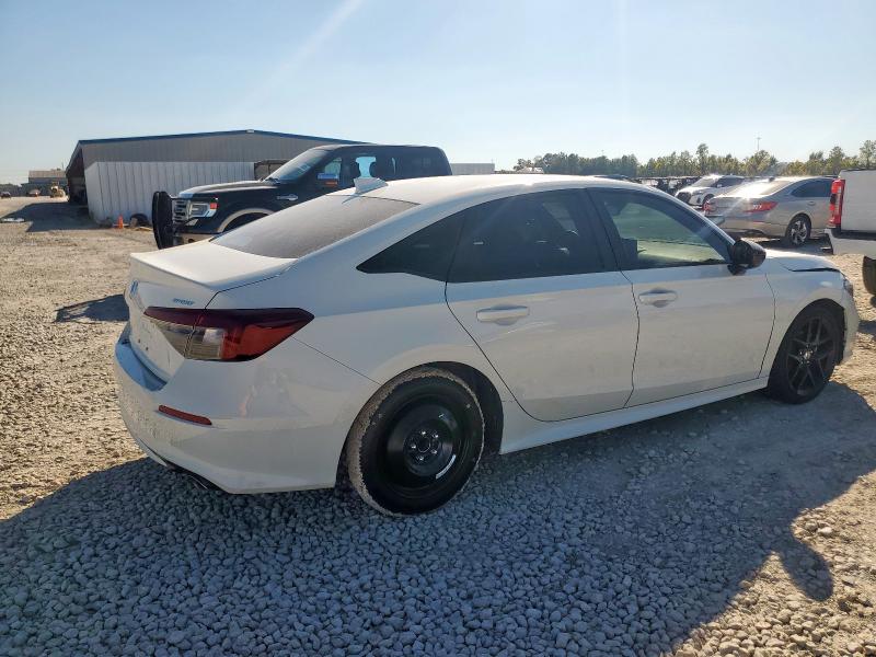 2HGFE2F5XSH542913 - 2025 HONDA CIVIC SPORT თეთრი ფოტო 3