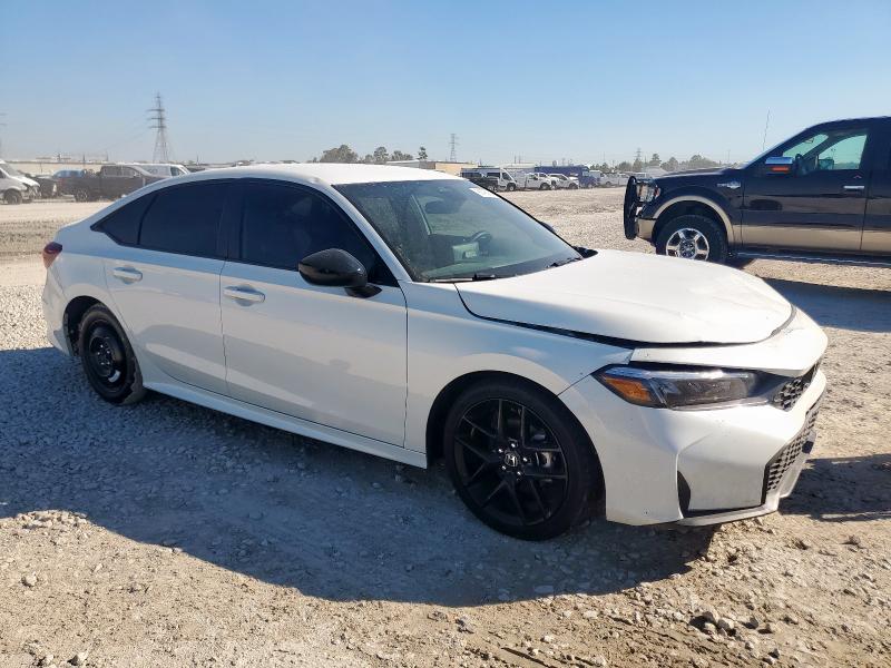 2HGFE2F5XSH542913 - 2025 HONDA CIVIC SPORT თეთრი ფოტო 4