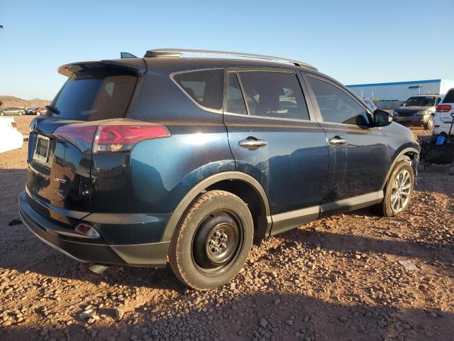 JTMYFREV4JJ212017 - 2018 TOYOTA RAV4 LIMITED BLUE photo 3