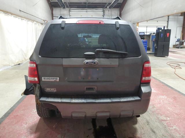 1FMCU9D73CKC51063 - 2012 FORD ESCAPE XLT GRAY photo 6