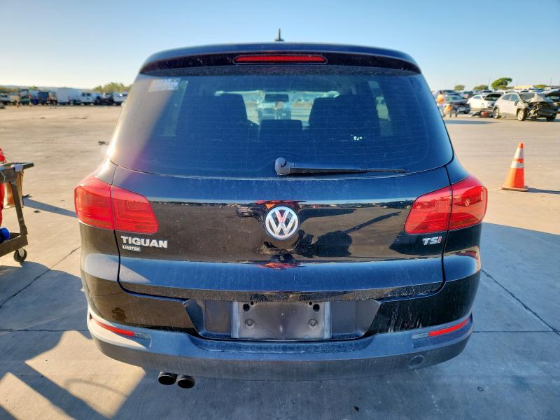 WVGAV7AX3HK044953 - 2017 VOLKSWAGEN TIGUAN S BLACK photo 6
