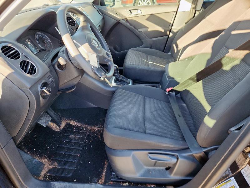 WVGAV7AX3HK044953 - 2017 VOLKSWAGEN TIGUAN S BLACK photo 7