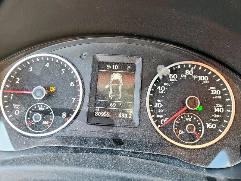 WVGAV7AX3HK044953 - 2017 VOLKSWAGEN TIGUAN S BLACK photo 9