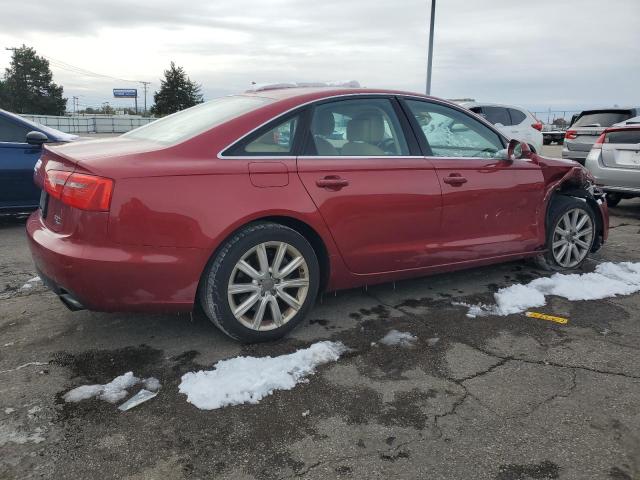 WAUGGAFC1DN034732 - 2013 AUDI A6 PREMIUM PLUS 红色 照片 3