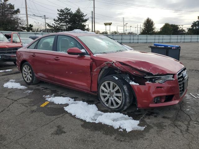 WAUGGAFC1DN034732 - 2013 AUDI A6 PREMIUM PLUS 红色 照片 4