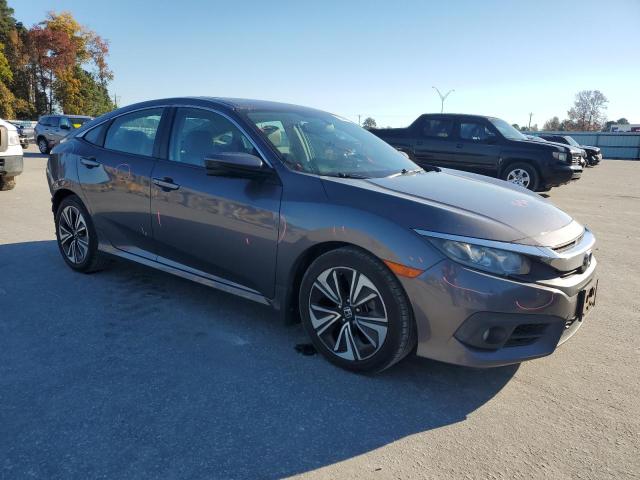 2HGFC1F73HH653166 - 2017 HONDA CIVIC EXL 灰色 照片 4