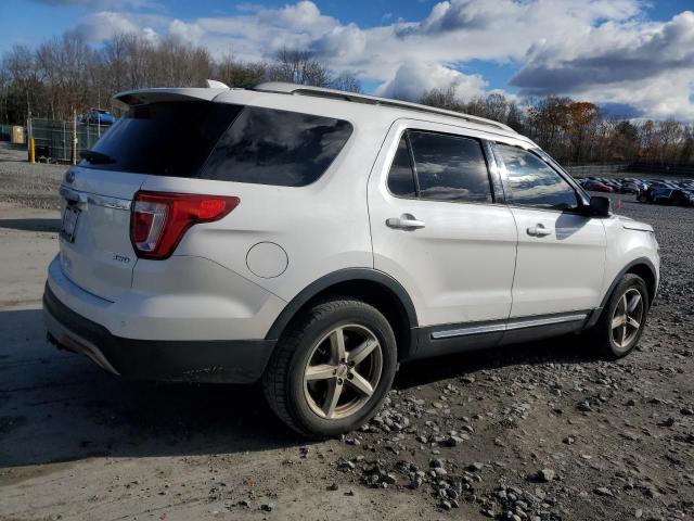 1FM5K8D83HGA52848 - 2017 FORD EXPLORER XLT თეთრი ფოტო 3