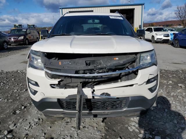 1FM5K8D83HGA52848 - 2017 FORD EXPLORER XLT თეთრი ფოტო 5