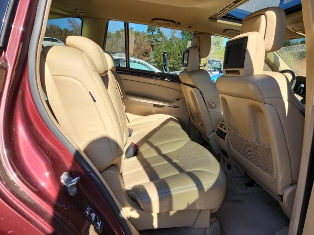 4JGBF71E57A115283 - 2007 MERCEDES-BENZ GL 450 4MATIC BURGUNDY photo 11