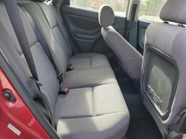 5Y2SL62894Z415079 - 2004 PONTIAC VIBE RED photo 10