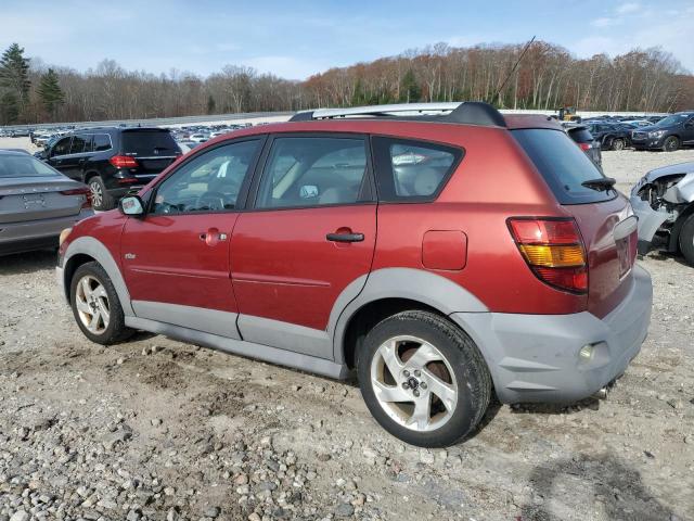 5Y2SL62894Z415079 - 2004 PONTIAC VIBE RED photo 2