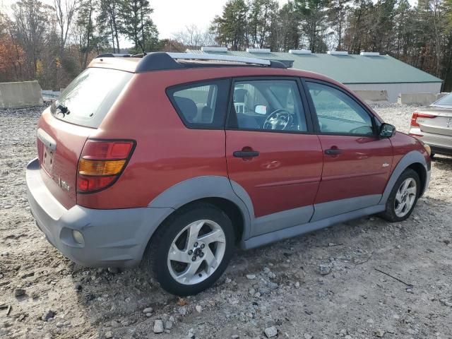 5Y2SL62894Z415079 - 2004 PONTIAC VIBE RED photo 3