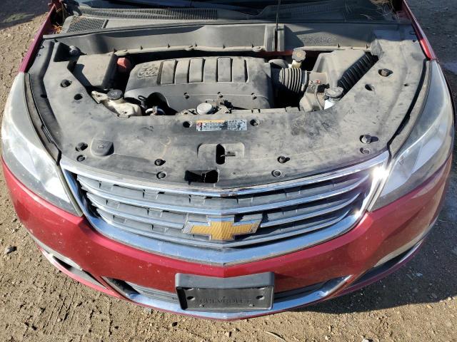 1GNKVJKD1DJ125340 - 2013 CHEVROLET TRAVERSE LT 红色 照片 12