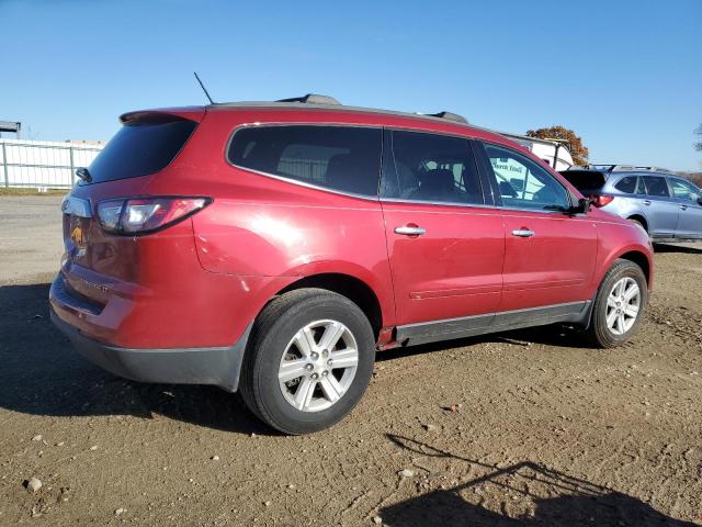 1GNKVJKD1DJ125340 - 2013 CHEVROLET TRAVERSE LT 红色 照片 3