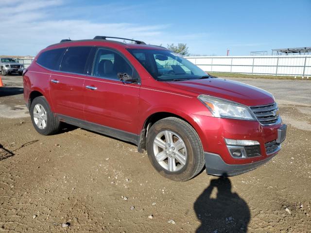 1GNKVJKD1DJ125340 - 2013 CHEVROLET TRAVERSE LT 红色 照片 4
