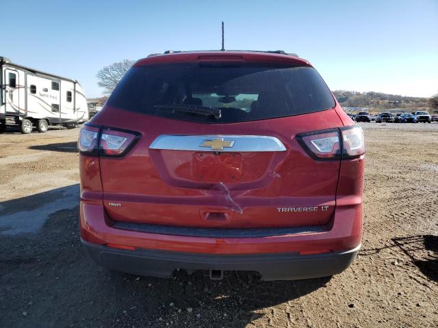 1GNKVJKD1DJ125340 - 2013 CHEVROLET TRAVERSE LT 红色 照片 6