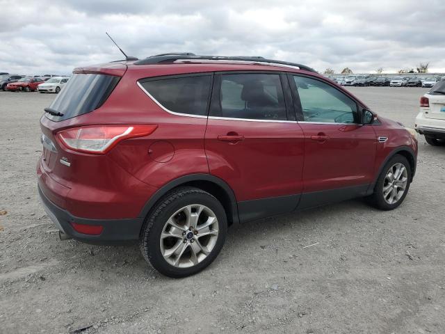 1FMCU0HXXDUD23422 - 2013 FORD ESCAPE SEL RED photo 3
