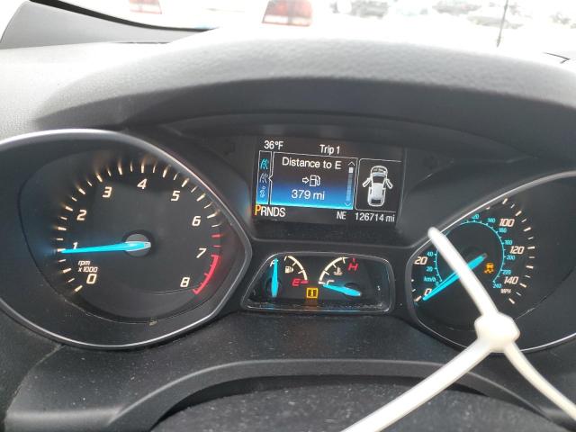 1FMCU0HXXDUD23422 - 2013 FORD ESCAPE SEL RED photo 9