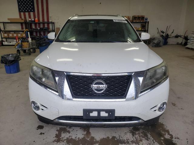 5N1AR2MN5DC623951 - 2013 NISSAN PATHFINDER S WHITE photo 5