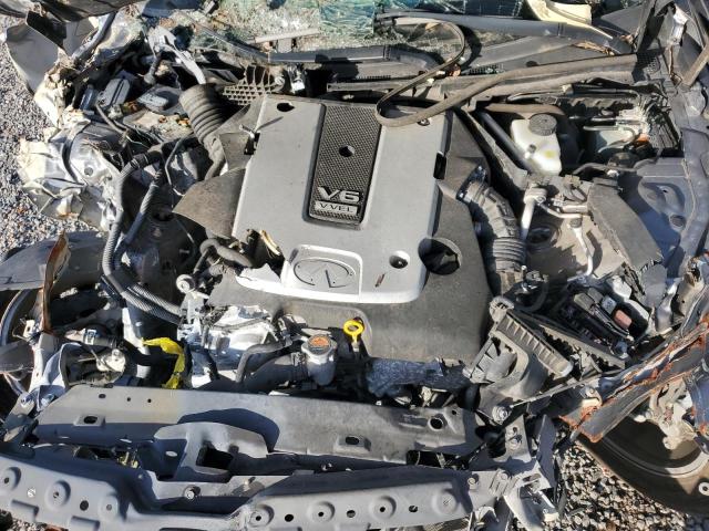 JN1BV7AP8EM686578 - 2014 INFINITI Q50 BASE Сріблястий фото 11