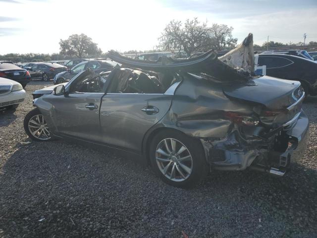 JN1BV7AP8EM686578 - 2014 INFINITI Q50 BASE Сріблястий фото 2