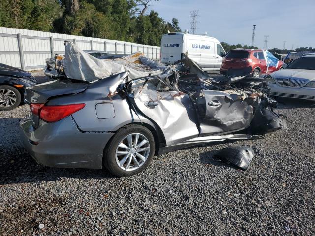 JN1BV7AP8EM686578 - 2014 INFINITI Q50 BASE Сріблястий фото 3