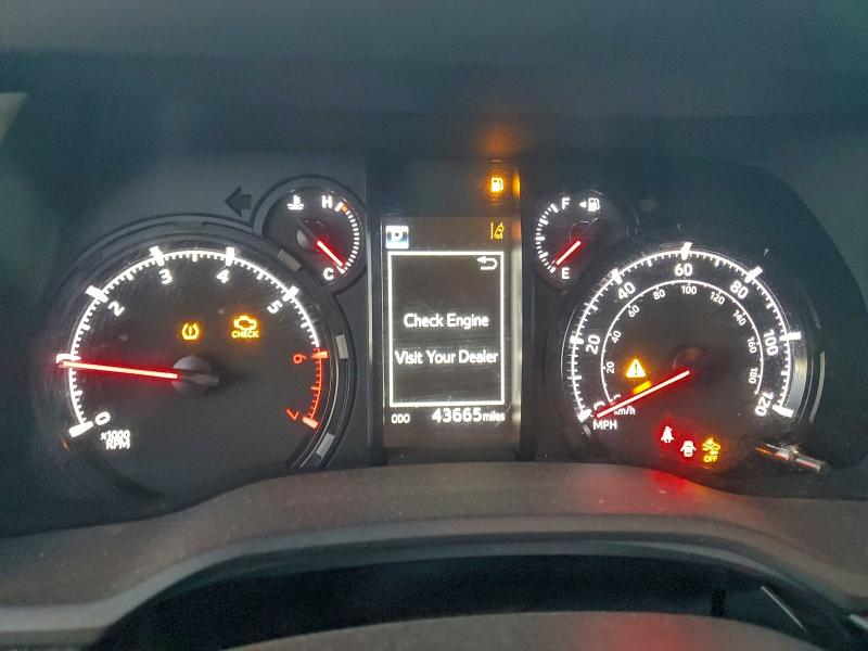 JTENU5JR0M5880903 - 2021 TOYOTA 4RUNNER SR5/SR5 PREMIUM SILVER photo 9