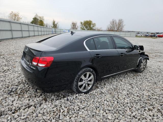 JTHCE1KSXB0030580 - 2011 LEXUS GS 350 BLACK photo 3