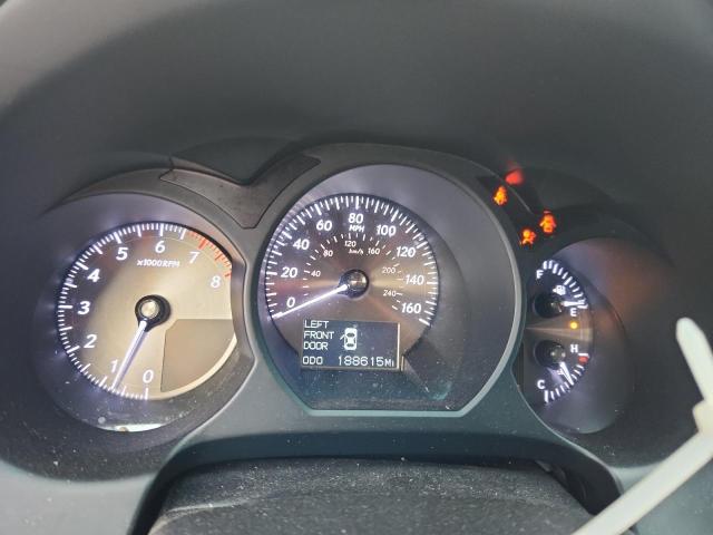 JTHCE1KSXB0030580 - 2011 LEXUS GS 350 BLACK photo 9