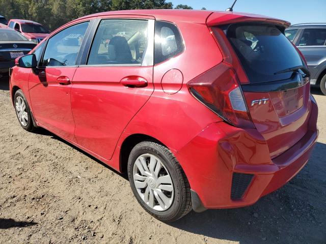 JHMGK5H58HS017844 - 2017 HONDA FIT LX RED photo 2