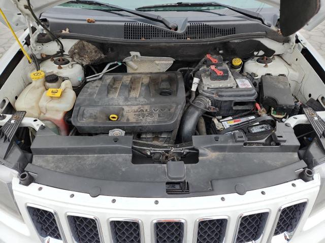 1C4NJCBBXHD102316 - 2017 JEEP COMPASS SPORT თეთრი ფოტო 12