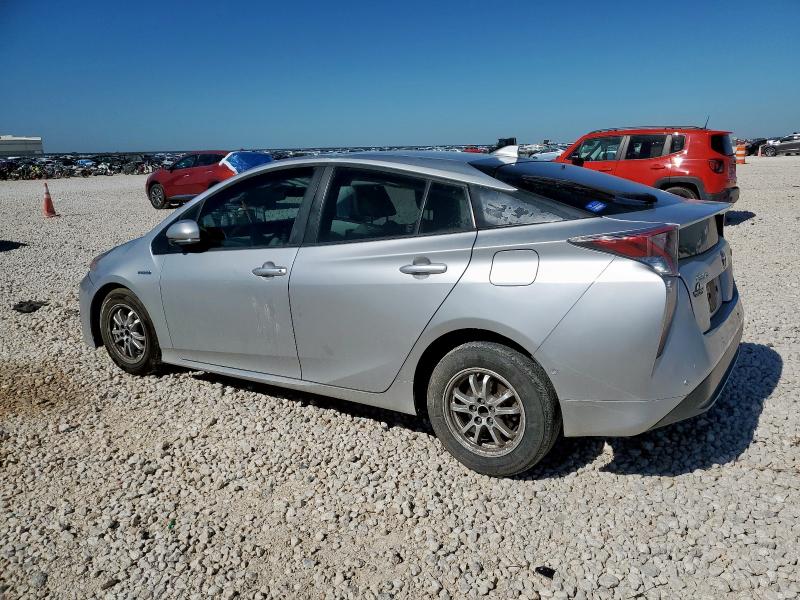 JTDKBRFU5J3591766 - 2018 TOYOTA PRIUS SILVER photo 2