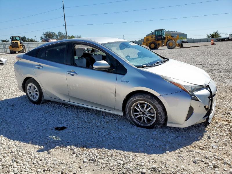 JTDKBRFU5J3591766 - 2018 TOYOTA PRIUS SILVER photo 4