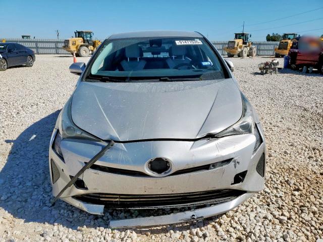 JTDKBRFU5J3591766 - 2018 TOYOTA PRIUS SILVER photo 5