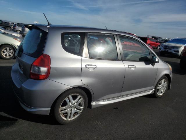 JHMGD37648S060683 - 2008 HONDA FIT SPORT 灰色 照片 3