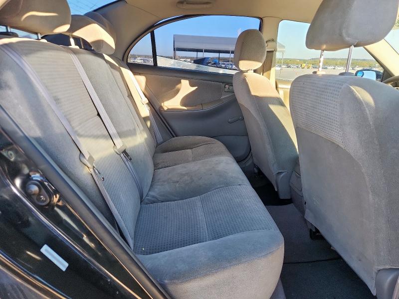 1NXBR32E65Z446853 - 2005 TOYOTA COROLLA CE BLACK photo 10