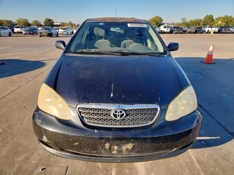 1NXBR32E65Z446853 - 2005 TOYOTA COROLLA CE BLACK photo 5