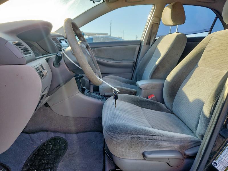 1NXBR32E65Z446853 - 2005 TOYOTA COROLLA CE BLACK photo 7